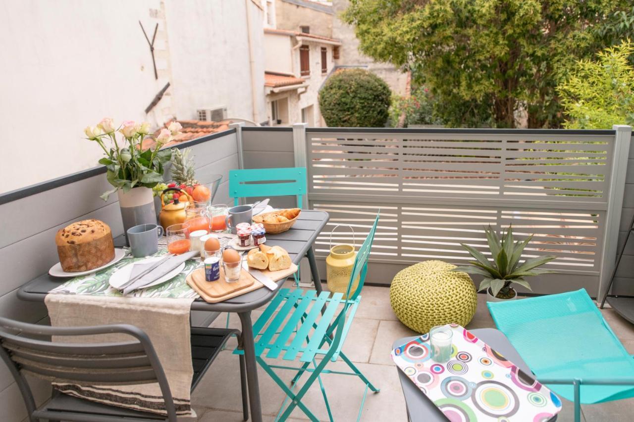 Suite Oisivete Avec Terrasse Vue Sur Patio Et Clim モンペリエ エクステリア 写真